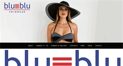 Desktop Screenshot of blubluswimwear.com